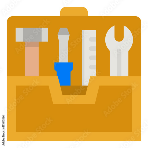 toolkit flat icon