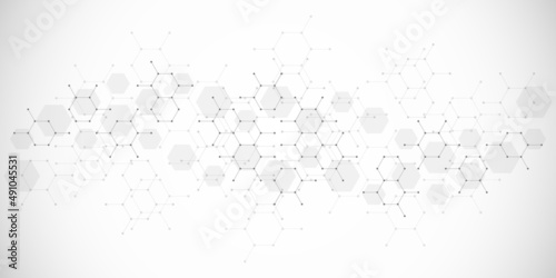 Molecular structure and genetic engineering, science, innovation technology, healthcare, and medicine design