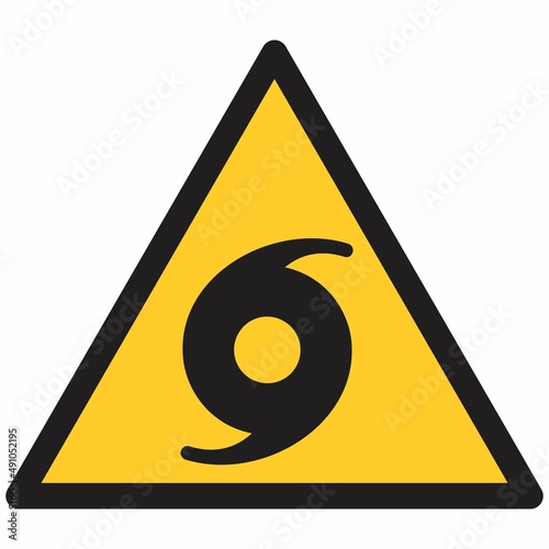 Hurricane Warning Sign