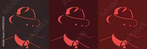 NFT collection of man in a hat