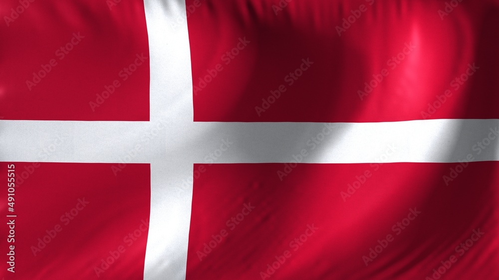 National flag of Denmark. Danish flag waving against background. National flag of Denmark. Danish flag waving against background.