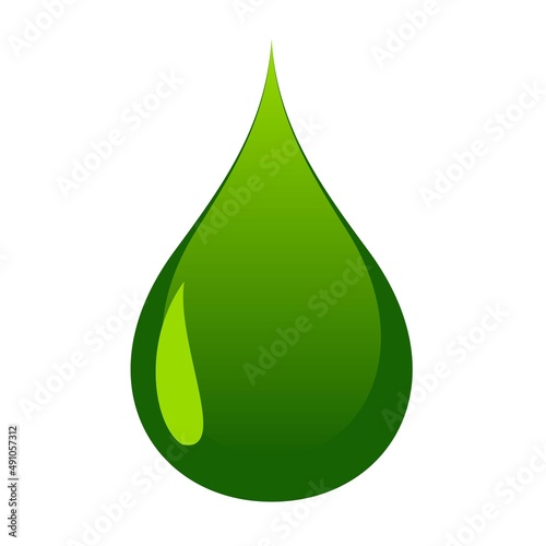 drop of essential oil liquid vector design
