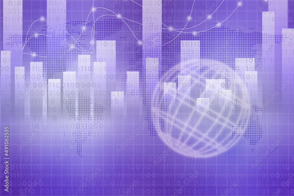 2D Digital Abstract Business Networking background
2D Digital Abstract Business Networking background