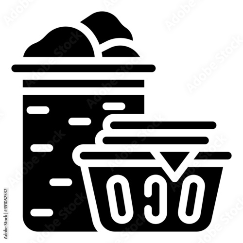 BASKET glyph icon,linear,outline,graphic,illustration