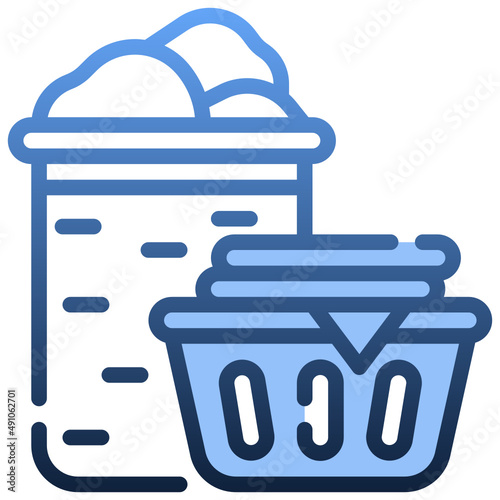 BASKET Gradienticon,linear,outline,graphic,illustration