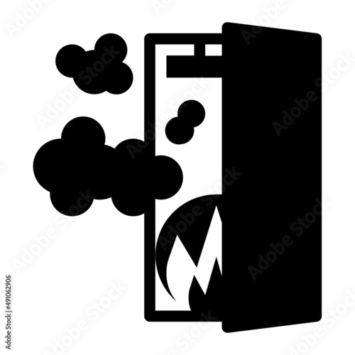 burning
