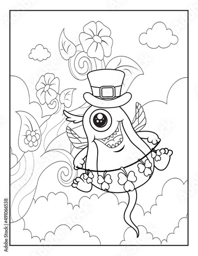 St. Patrick s Day Coloring Book Pages for Kids  St Patricks Day Coloring Pages For Kids