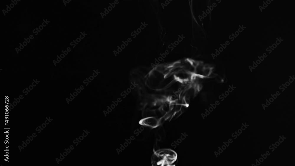white smoke or dust, wavy and swirly on black background. perfect for compositing eg. hot tea, cigarettes or other smoking things white smoke or dust, wavy and swirly on black background. perfect for compositing eg. hot tea, cigarettes or other smoking things