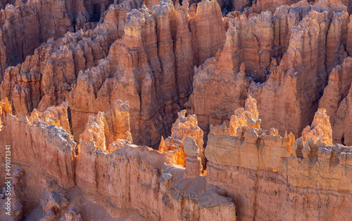 Scenic Bryce Canyon National Park Utah Landscape in Winter