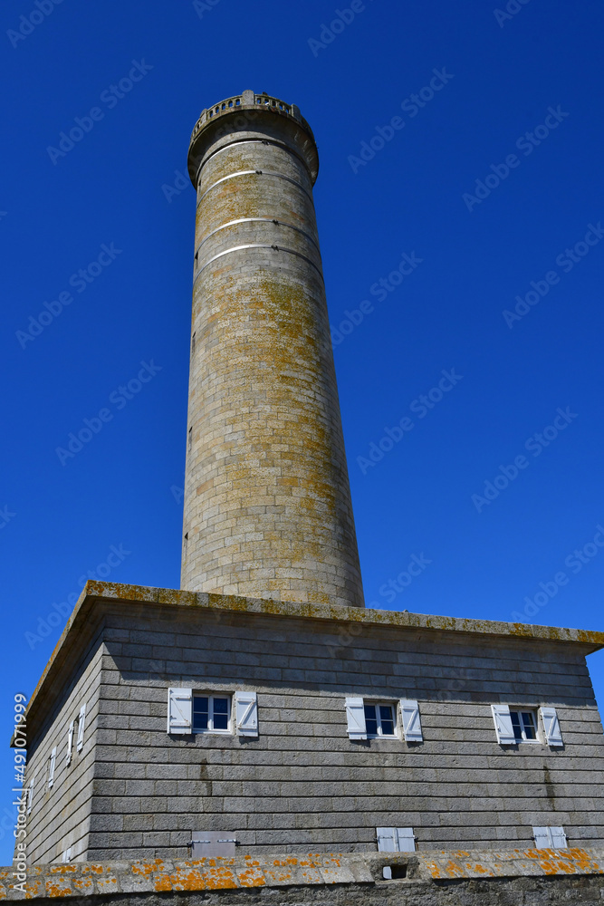 Penmarch; France - may 16 2021 : the lighthouse