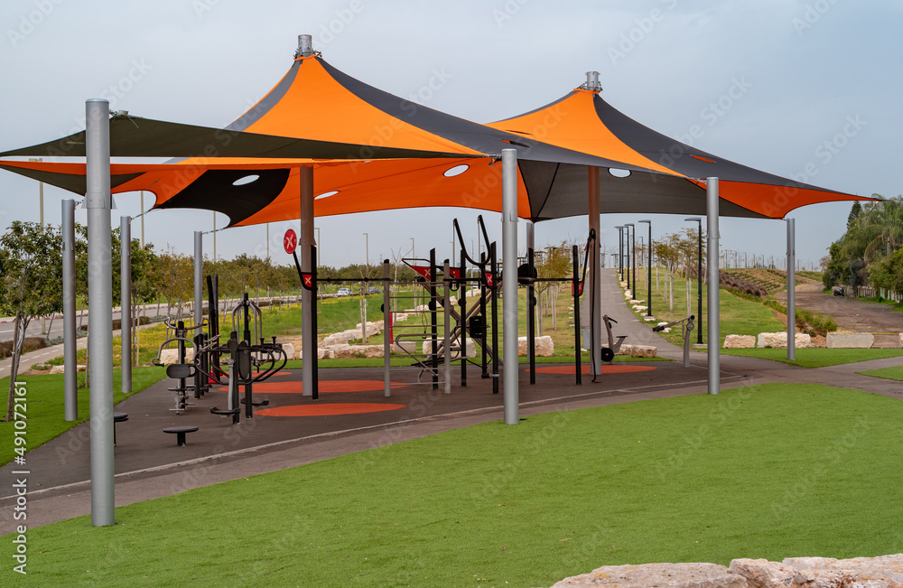 Newly open Park of Sport in Petah Tikva, Israel. Newly open Park of Sport in Petah Tikva, Israel.