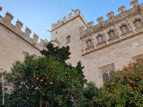 La lonja de La Seda Valencia Spain