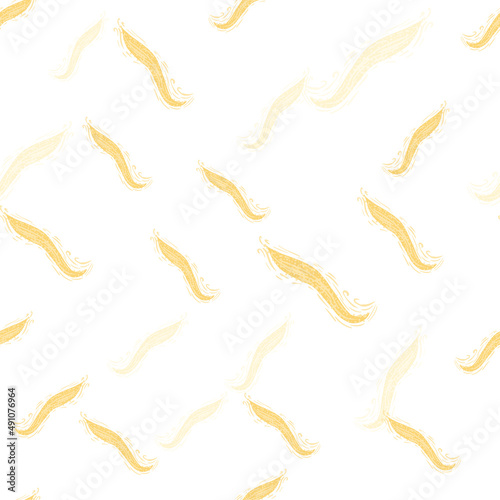 Confetti seamless pattern. Background of celebrated birthday.