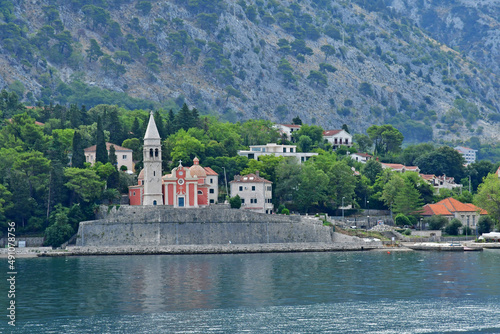 Kotor  Montenegro - september 13 2021   Kotor bay