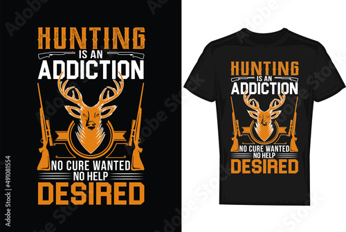 Hunting t-shirt design