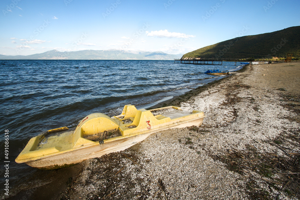 Jezioro Prespa Macedonia