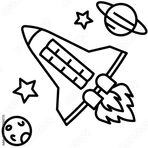 spaceship icon