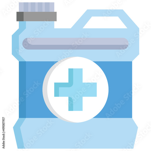 alcohol gel icon