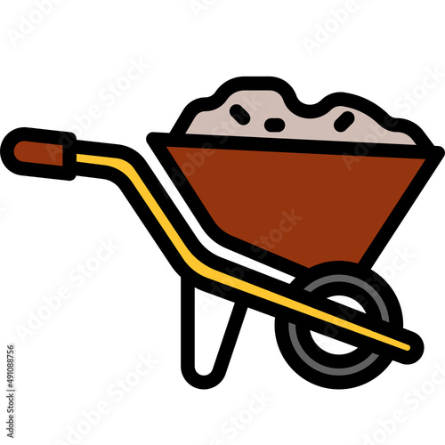 wheelbarrow icon