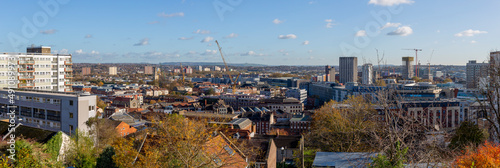 panoramic view of Bristol, somerset UK