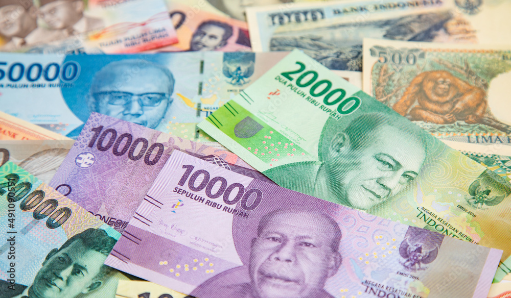 Obraz premium Indian banknotes