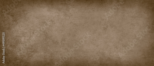 Brown paper texture banner background