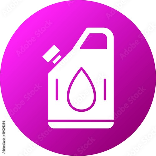 Fuel Can Icon Style