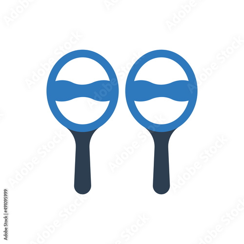 maracas icon - Musical Instrument icon
