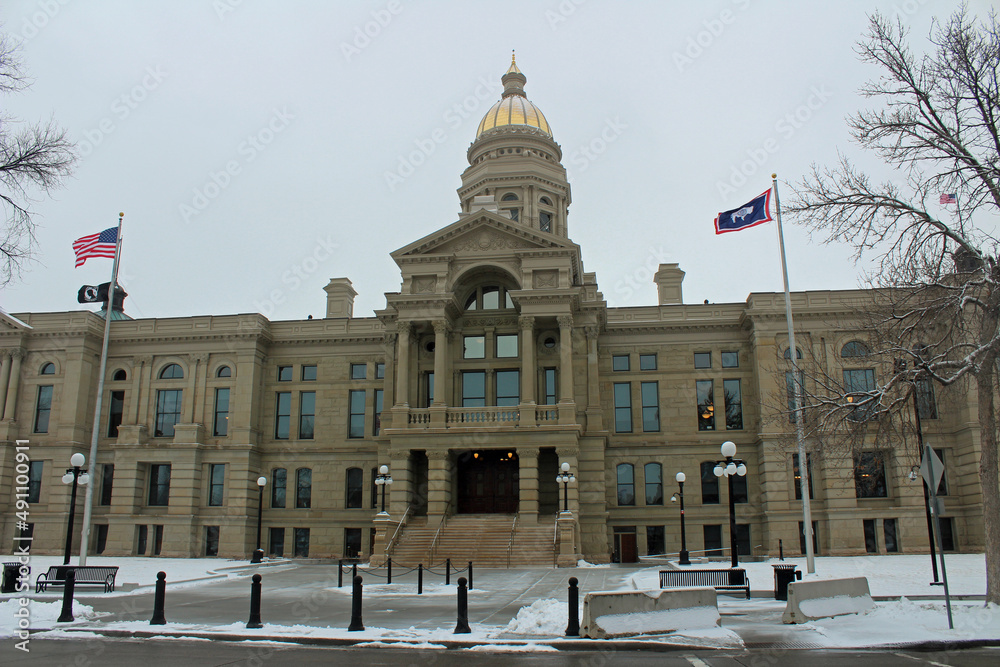 Obraz premium Wyoming State Capitol