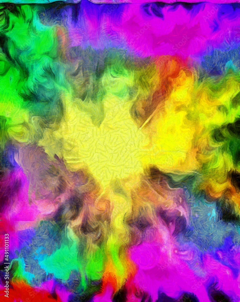 Fototapeta premium Colorful Abstract Painting