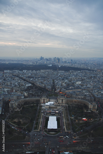 Foto del Trocadero desde la Torre Eiffel de París © Raquel