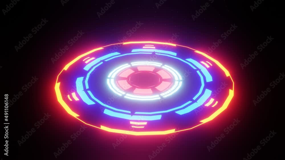 Stylish Abstract Animation Audio Visualizer