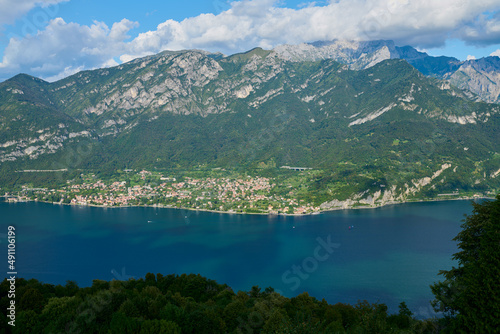 Fototapeta Naklejka Na Ścianę i Meble -  Beautiful landscape of Como Lake.