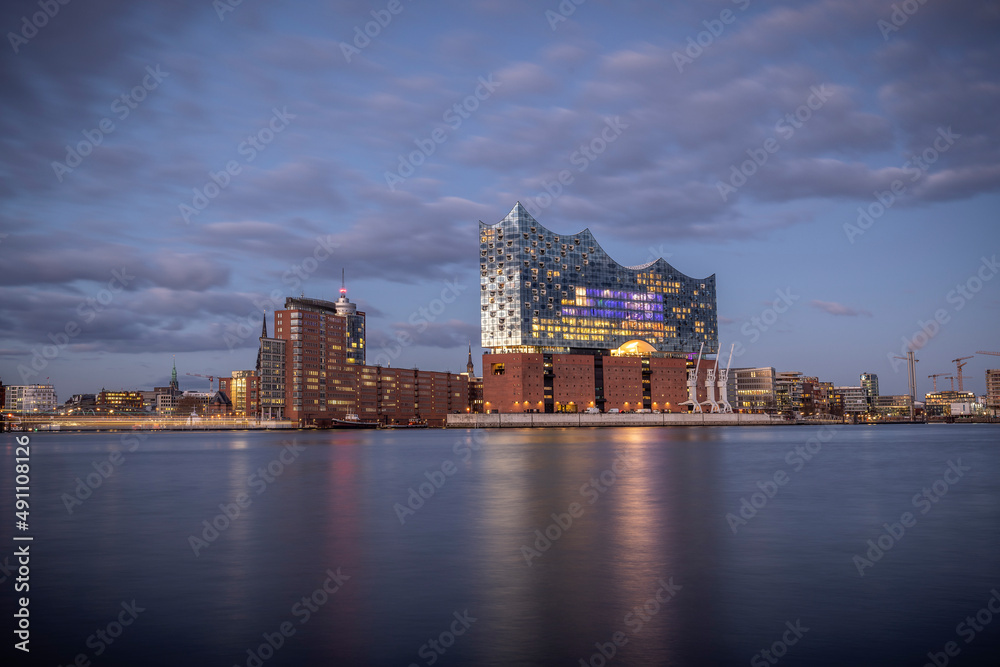 Obraz premium Hamburg Hafencity