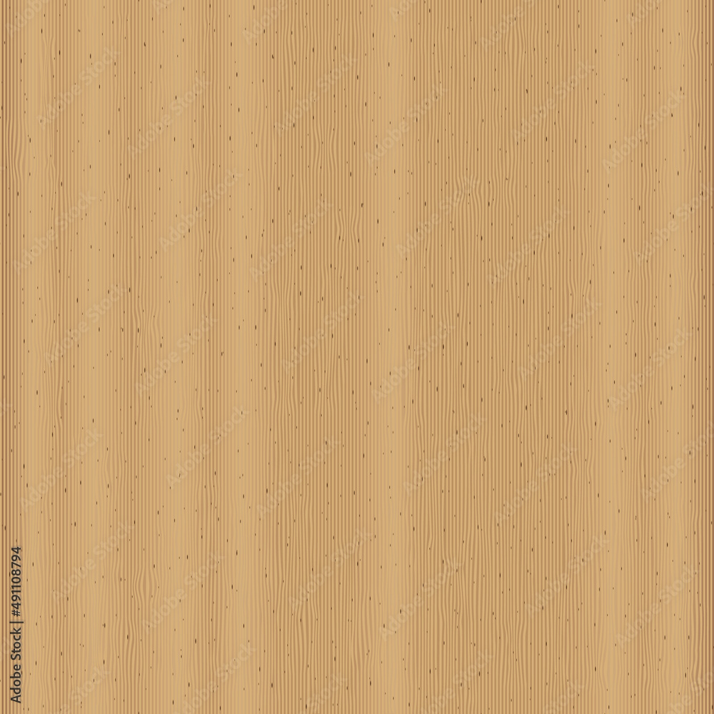 Fototapeta premium Vector, Seamless Image, Imitation Beech Board Surface. Possible Use in Design Projects