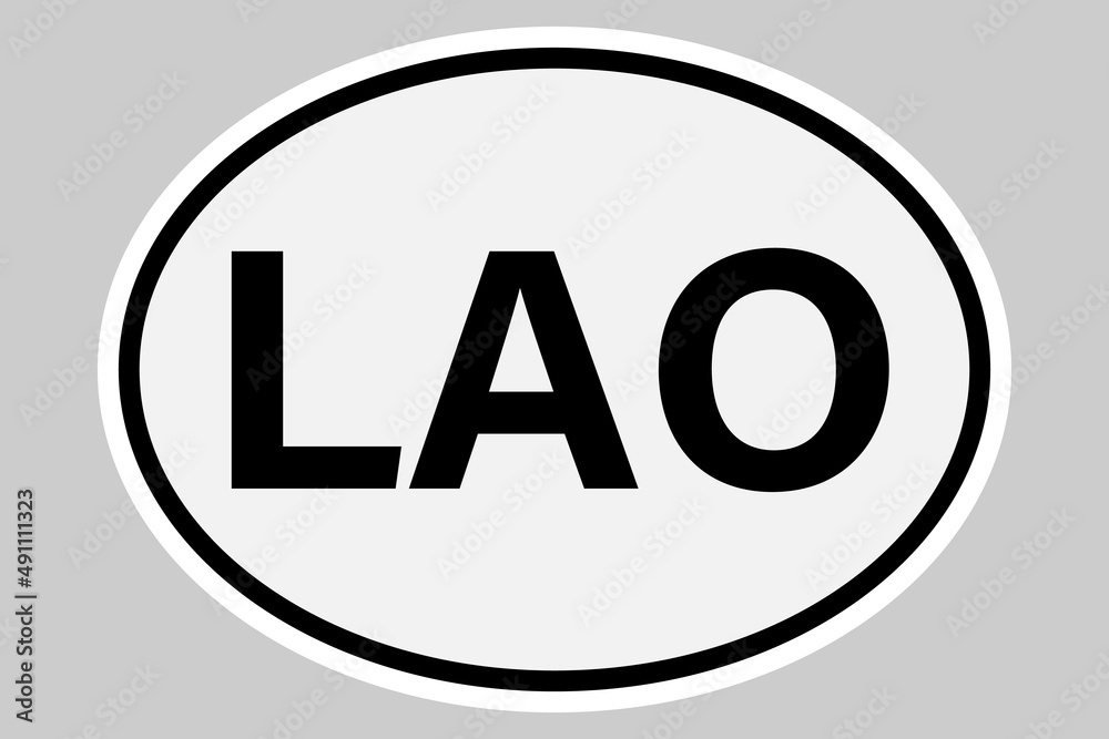 Laos international vehicle registration code Laos international vehicle registration code