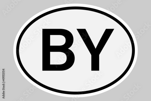 Belarus international vehicle registration code