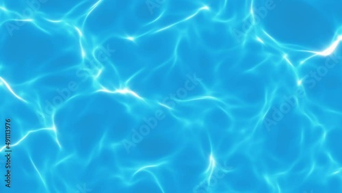 abstract background animation: sea, swimming pool, water (4K, looping)