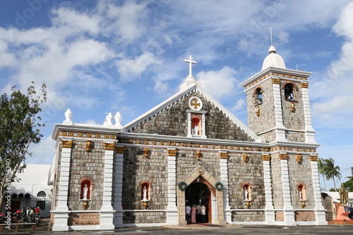 Kirch St. Raphael der Erzengel in Pili, Provinz Camarines Süd, Philippinen
