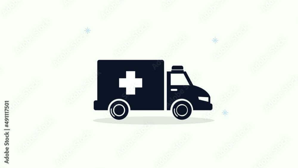 healthcare medical animation with ambulance healthcare medical animation with ambulance