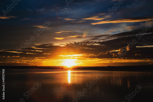 sunset over the river © AC Fotografias
