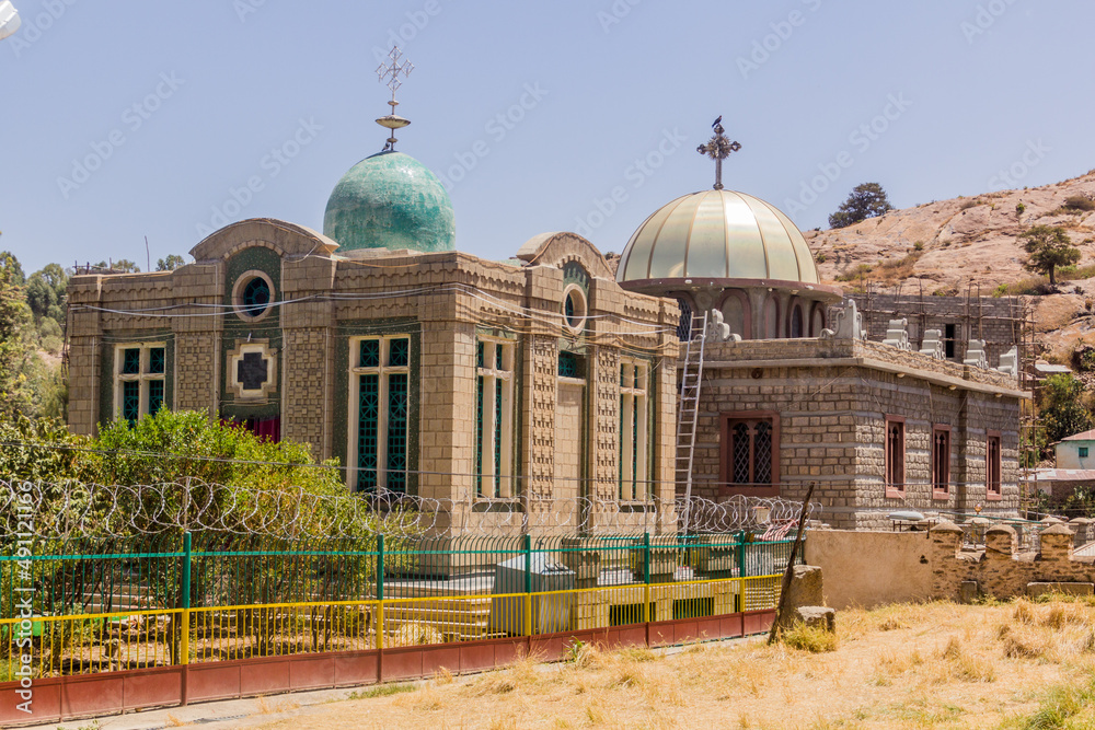 Fotka „Chapel Of The Tablet At The Church Of Our Lady Mary Of Zion In Axum,  Ethiopia“ Ze Služby Stock | Adobe Stock