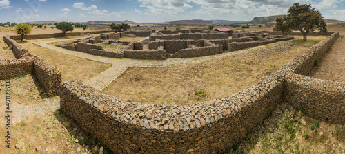 Fotografija Dungur (Queen of Sheba) Palace ruins in Axum, Ethiopia