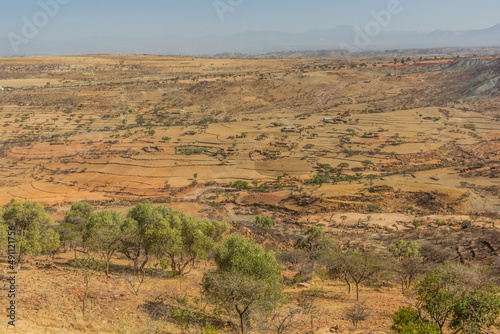 Landscape near Megab village, Tigray region, Ethiopia