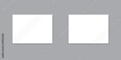White squares. Top view design. Presentation template. Product presentation. Vector illustration. stock image.