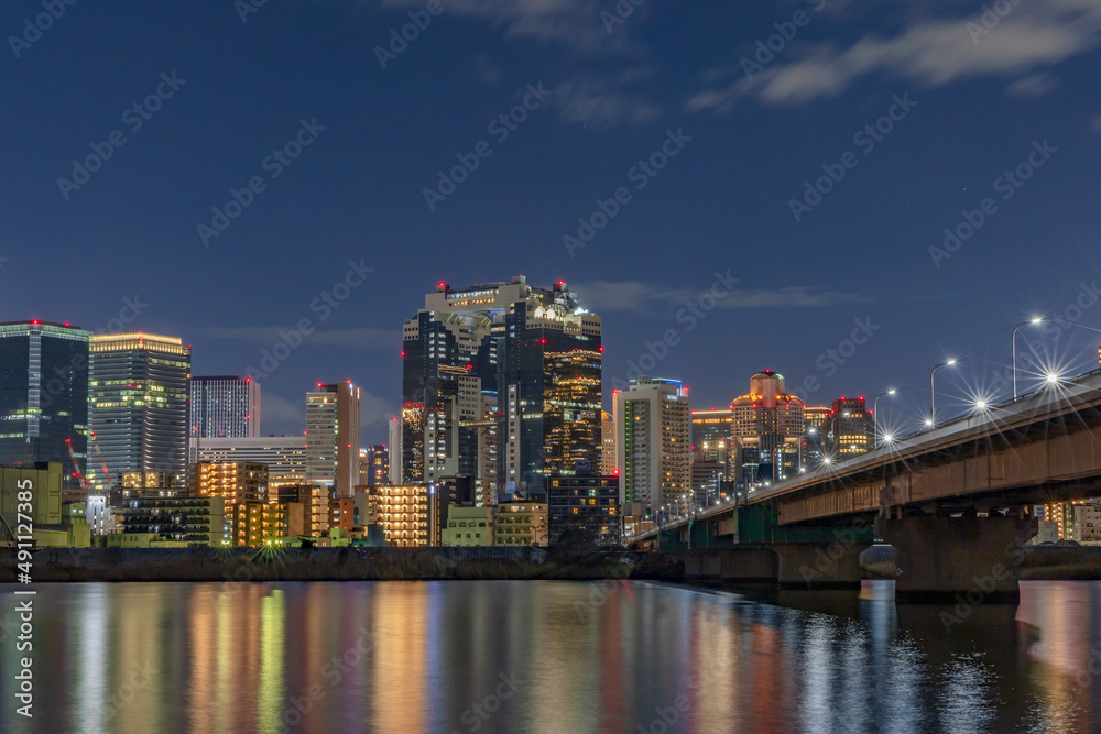 Fototapeta premium 都市夜景