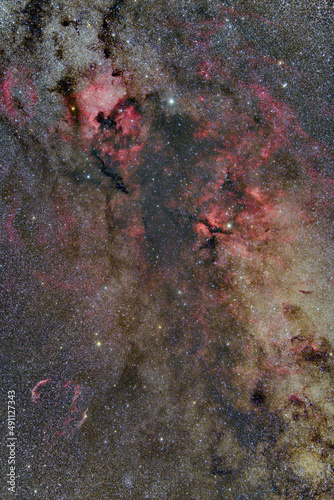 はくちょう座　星雲群