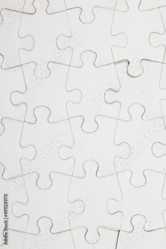 Jigsaw puzzle background.