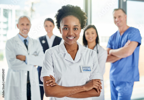 Your health is of the utmost importance. Shot of doctors in a hospital.