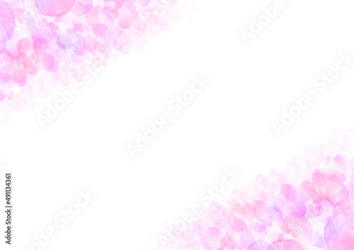 アルコールインクアート　透ける背景素材　パステルカラー
